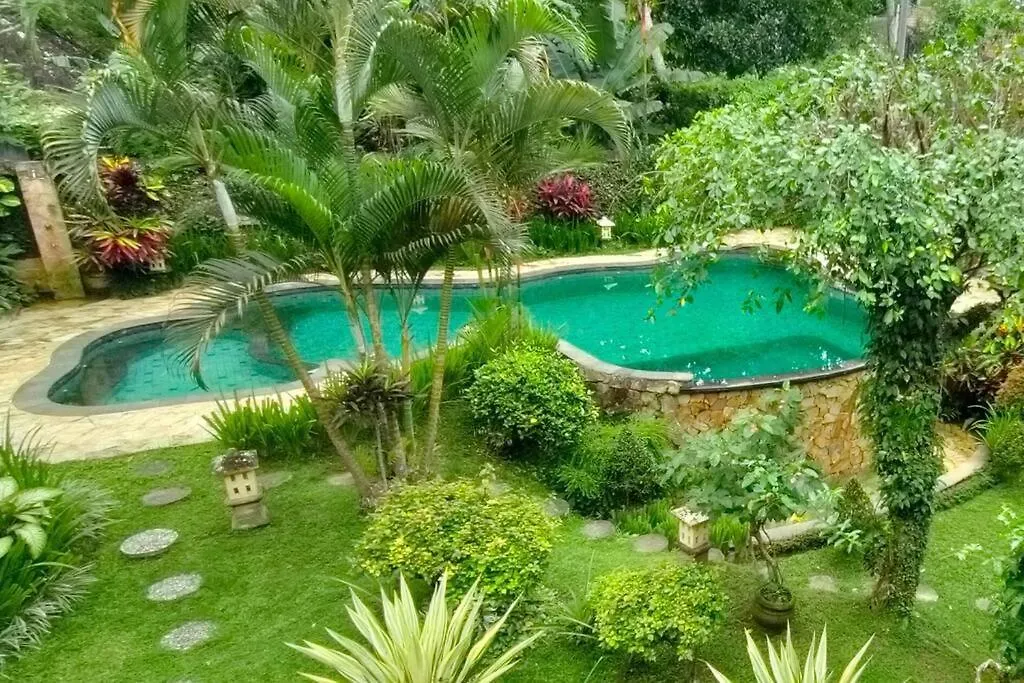 Apartmán 5Br Tropical Private Pool Villa Ubud Cyn
